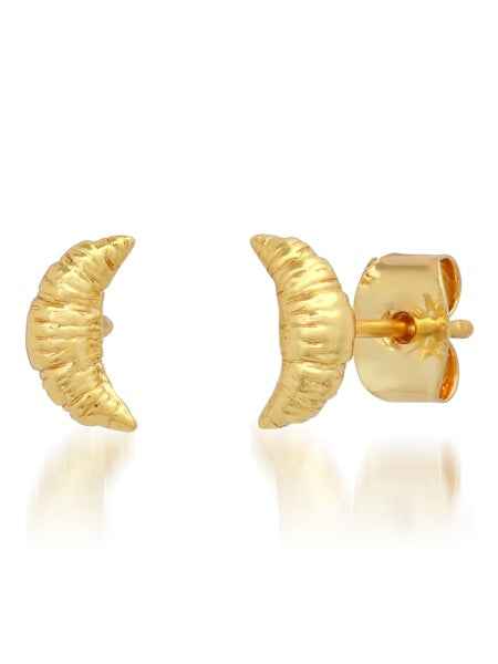 Tai Croissant Stud Earrings