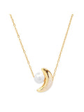 Tai TJN-331 Pearl Moon Necklace