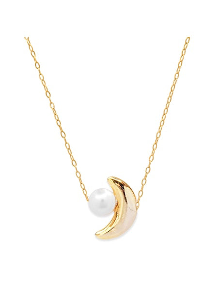 Tai TJN-331 Pearl Moon Necklace