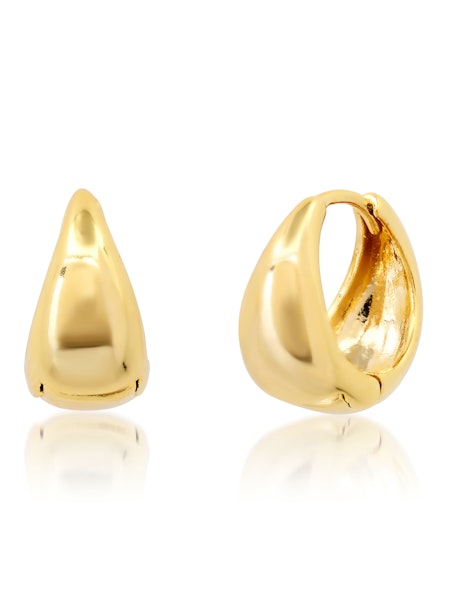 Tai Gold Tapered Huggie