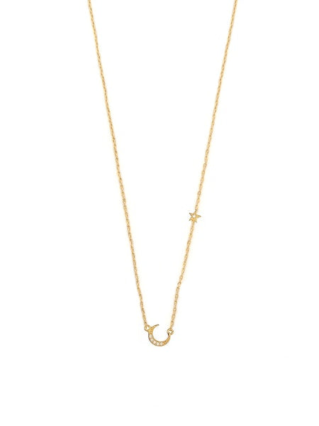 Tai Moon and Star Necklace