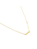 Tai TN-107 Mom CZ Necklace