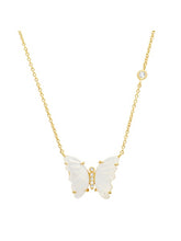 Load image into Gallery viewer, Tai Mother of Pearl Butterfly Necklace
