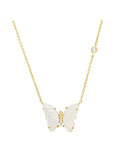 Tai MOP Butterfly Necklace