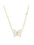 Tai MOP Butterfly Necklace