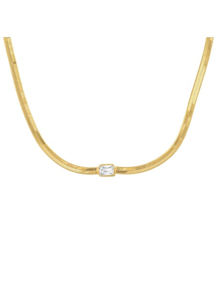 Tai TN-3681 Snake Chain Necklace