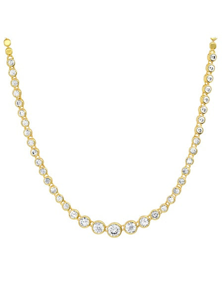 Tai TN-4194 Tennis Necklace