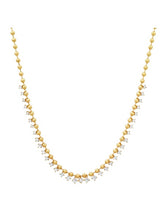 Load image into Gallery viewer, Tai Gold Ball Necklace with CZ
