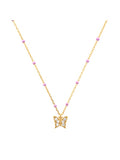 Tai CZ Butterfly Necklace