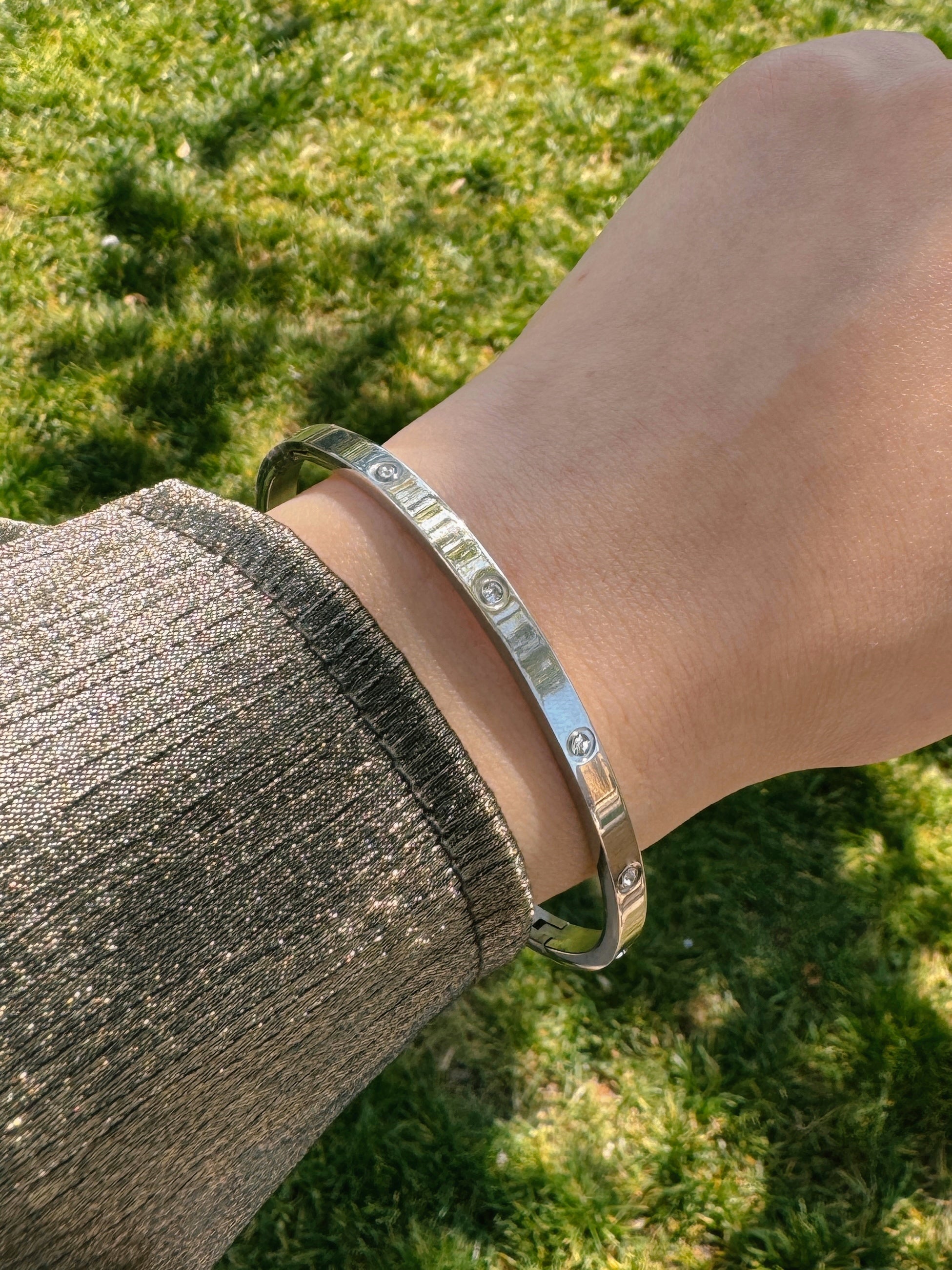Adorn Stainless Steel Bangle