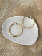 Classic Tube Hoop Earrings