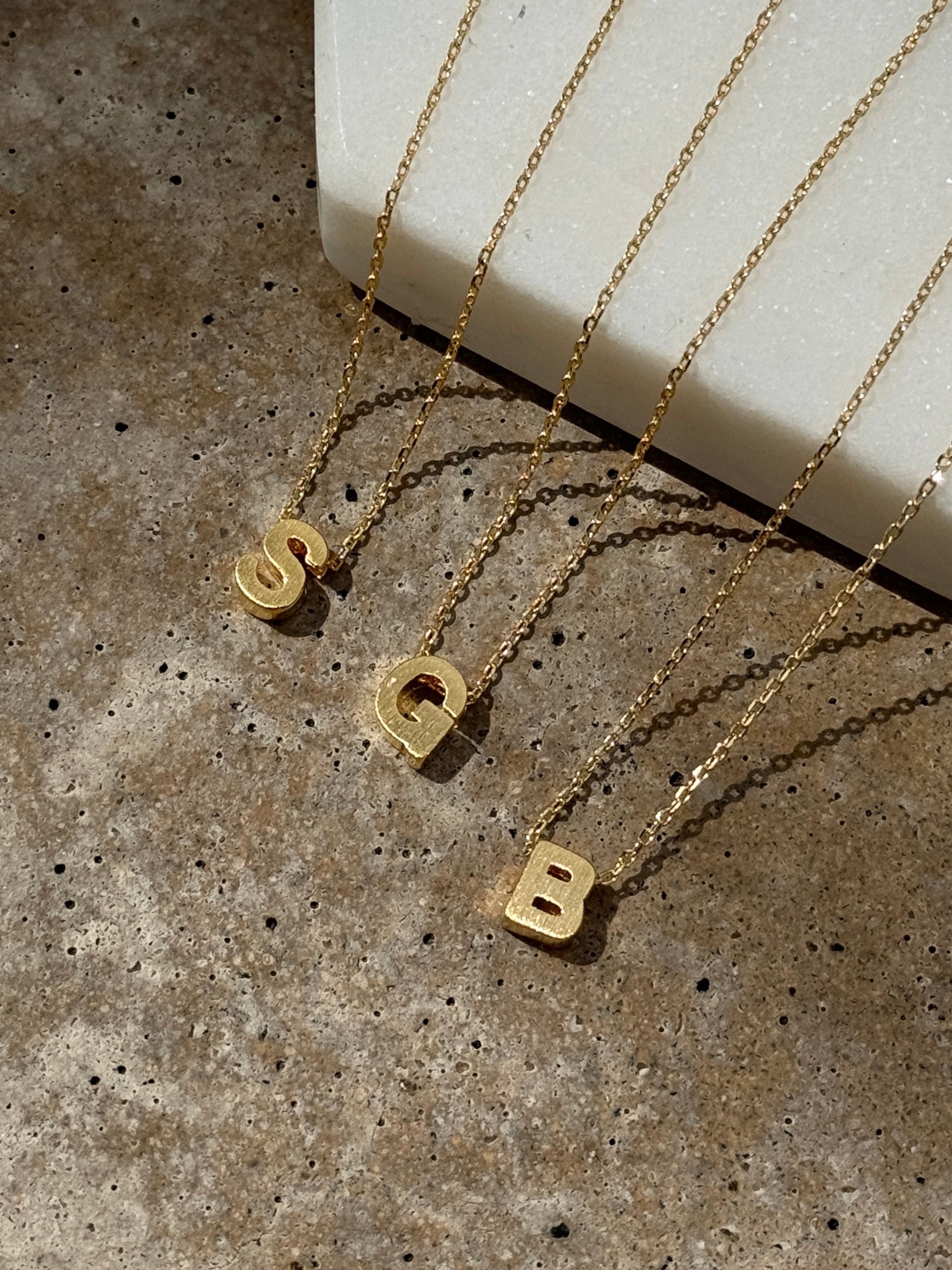 MH Initial Necklace