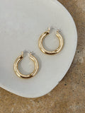 Classic Tube Hoop Earrings