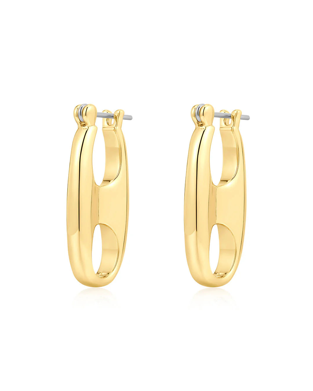 LAJ Circle Link Earrings