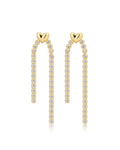 LAJ Molten Heart Cascading Stud