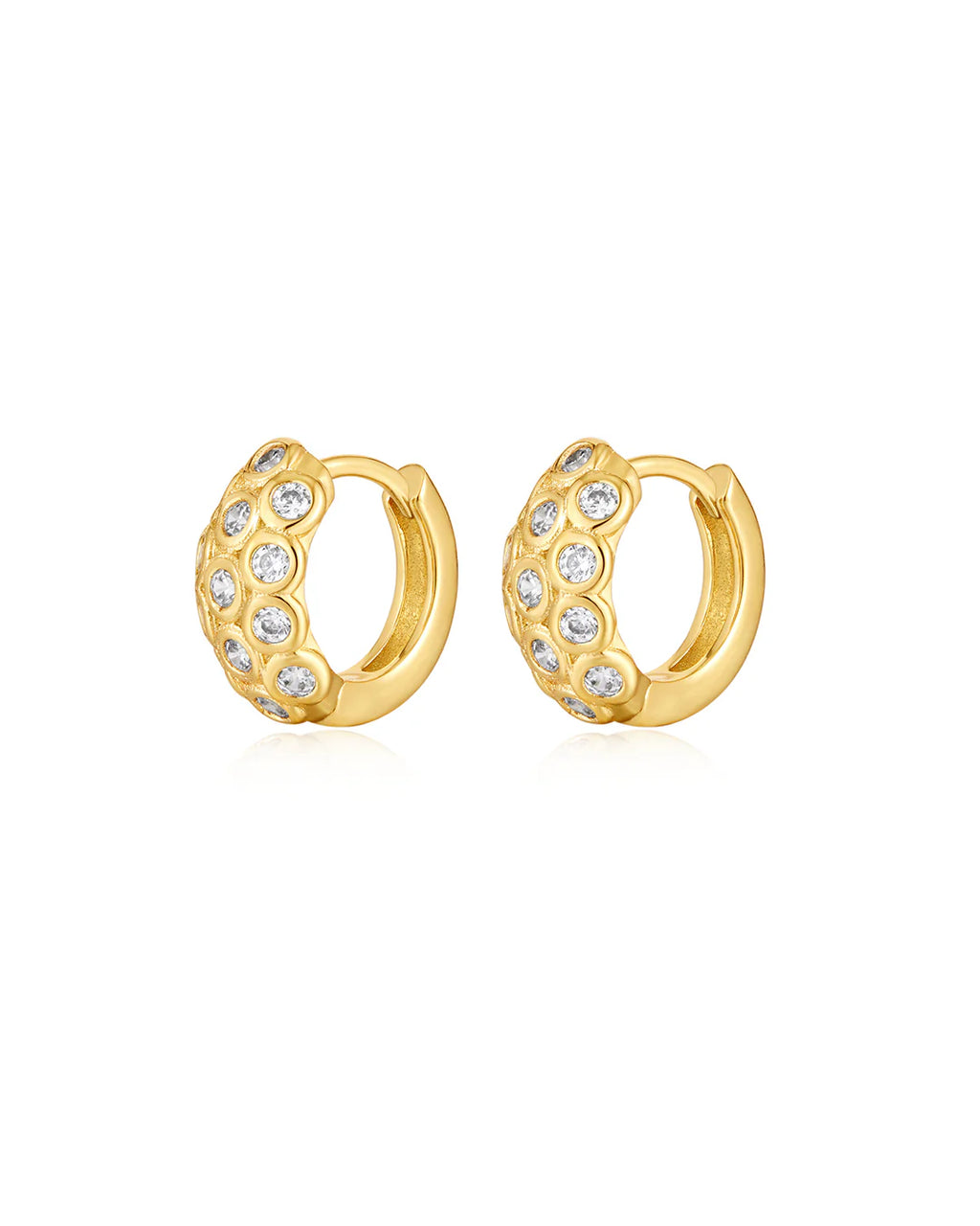 LAJ Sienna Stone Hoops