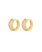 LAJ Sienna Stone Hoops