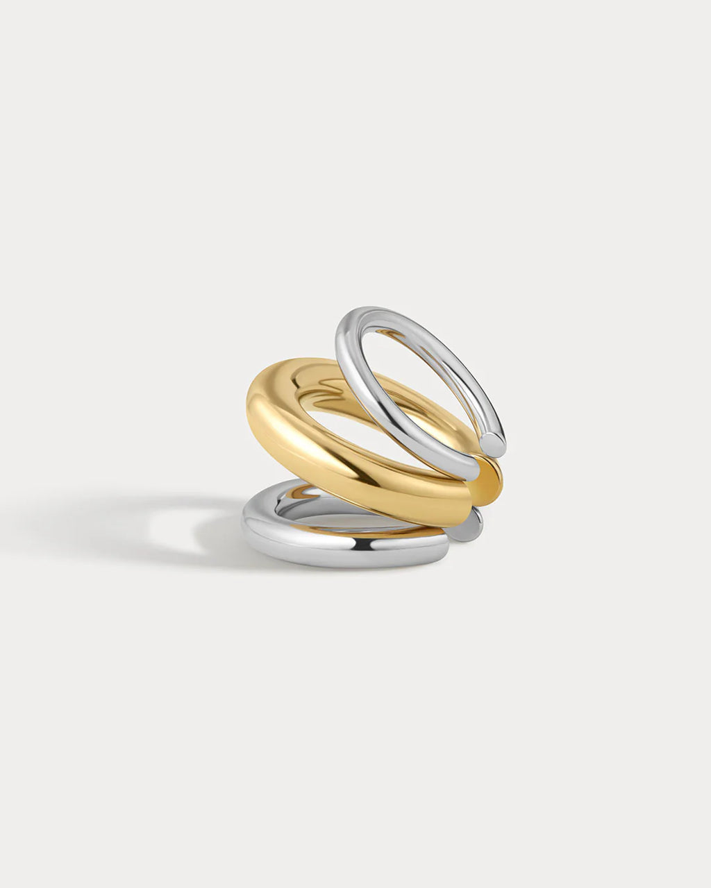 LAJ Two Tone Cala Ear Cuff