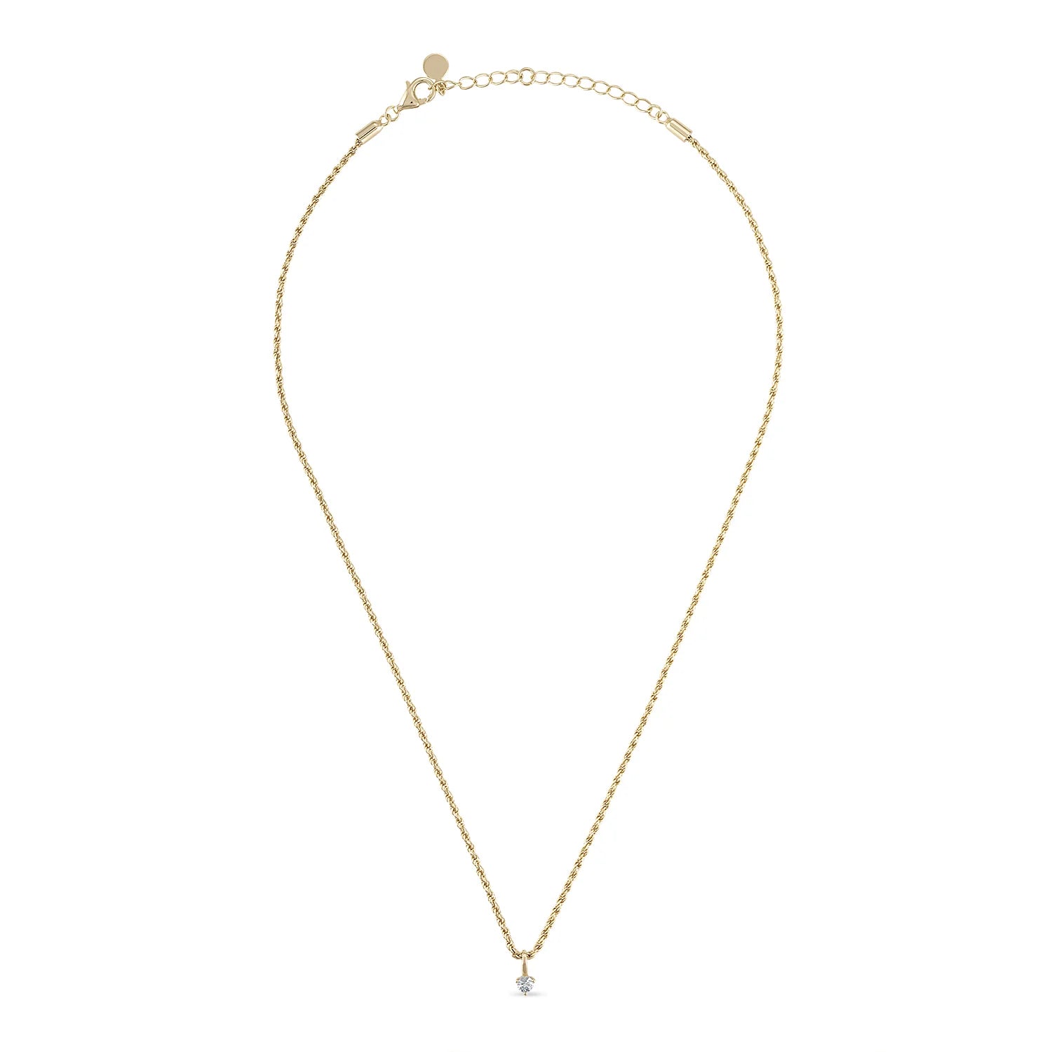 EV2 925 Rope Chain Necklace