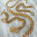 EV Sonnet Coin Bracelet