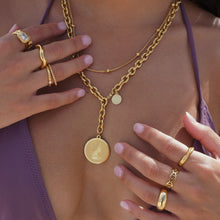 Load image into Gallery viewer, EV Rozlyn Beaded Ball Chain Necklace
