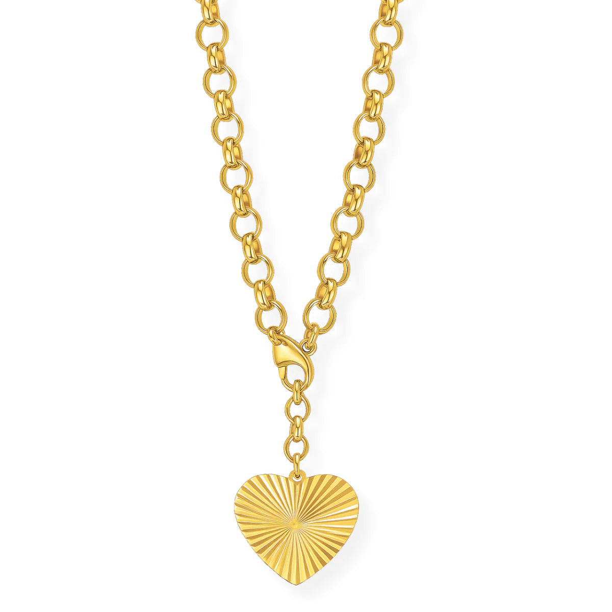 EV Shiloh Heart Lariat Necklace