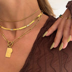 EV Kaylee Toggle Charm Necklace