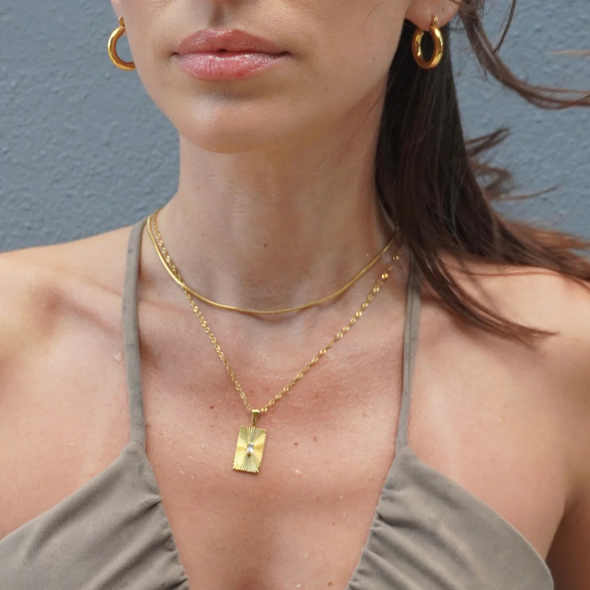 EV Amara Snake Chain Choker