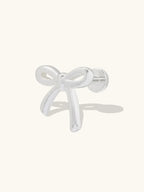 WCO Bow Flat Back Earrings