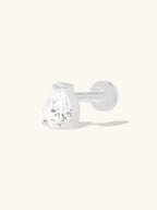 WCO Teardrop Flat Back Earrings