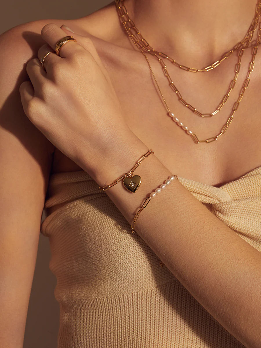 WCO Heart Locket Bracelet