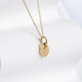 WCO Engraveable Heart Necklace