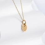WCO Engraveable Heart Necklace