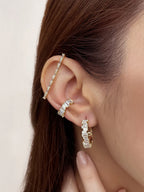 WCO Jagged Baguette Ear Cuff