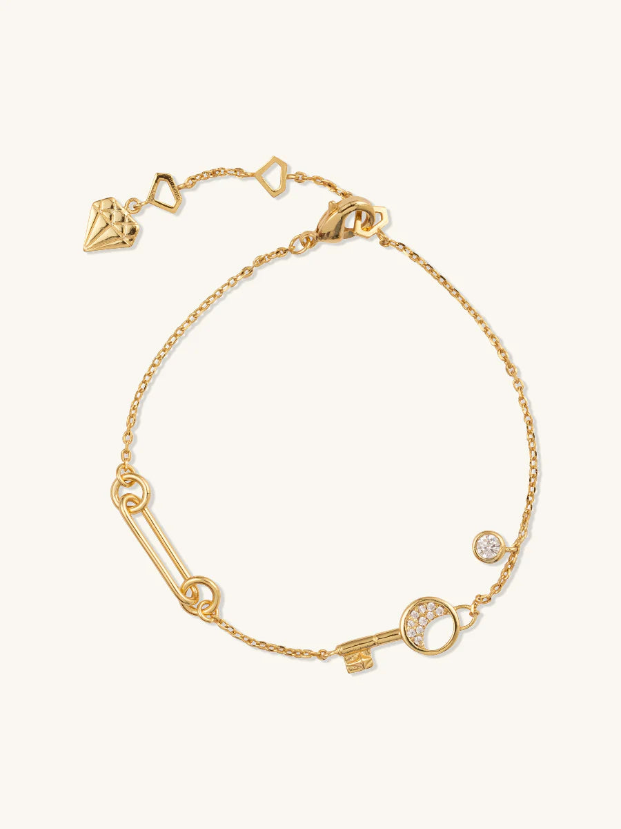 WCO Crescent Key Bracelet
