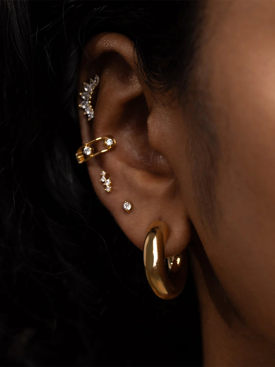 WCO Hailey Petite Hoop Earrings