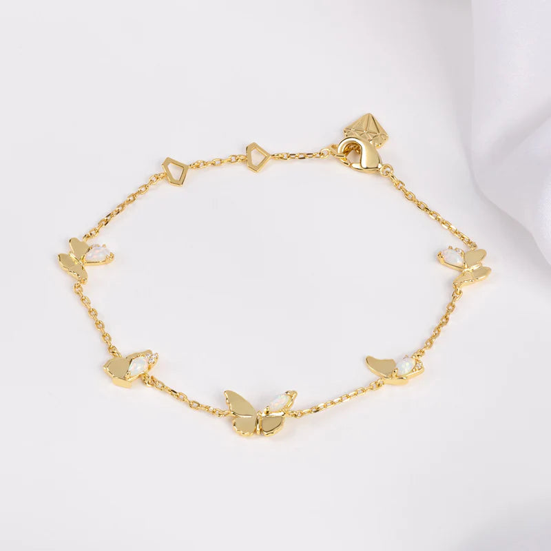 WCO Butterfly Opal Bracelet