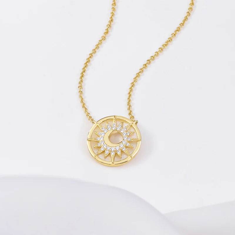 WCO Sunlit Crescent Pearl Necklace