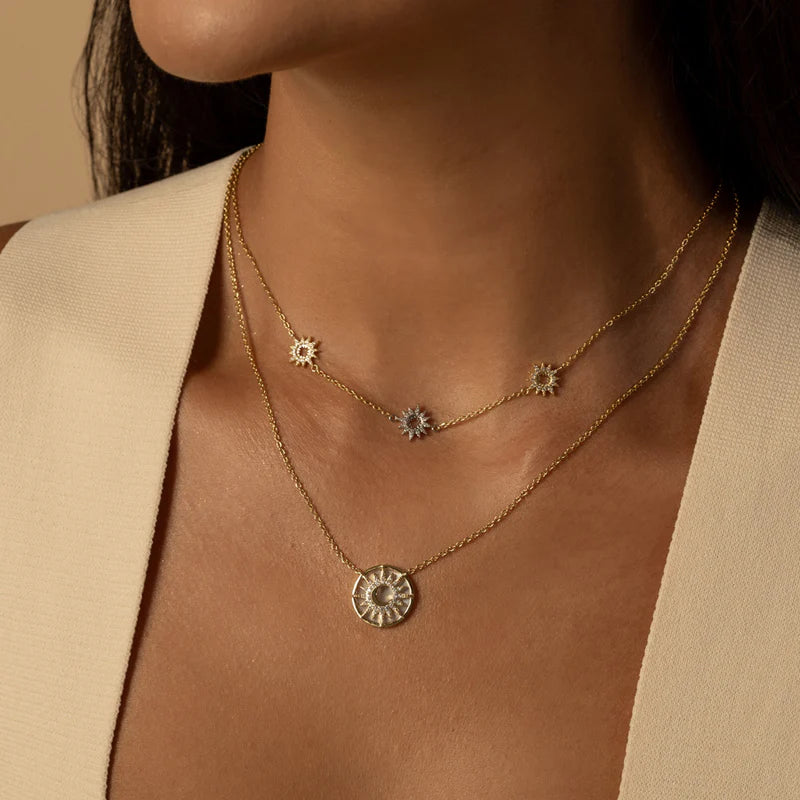WCO Sunlit Crescent Pearl Necklace