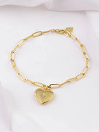 WCO Heart Locket Bracelet