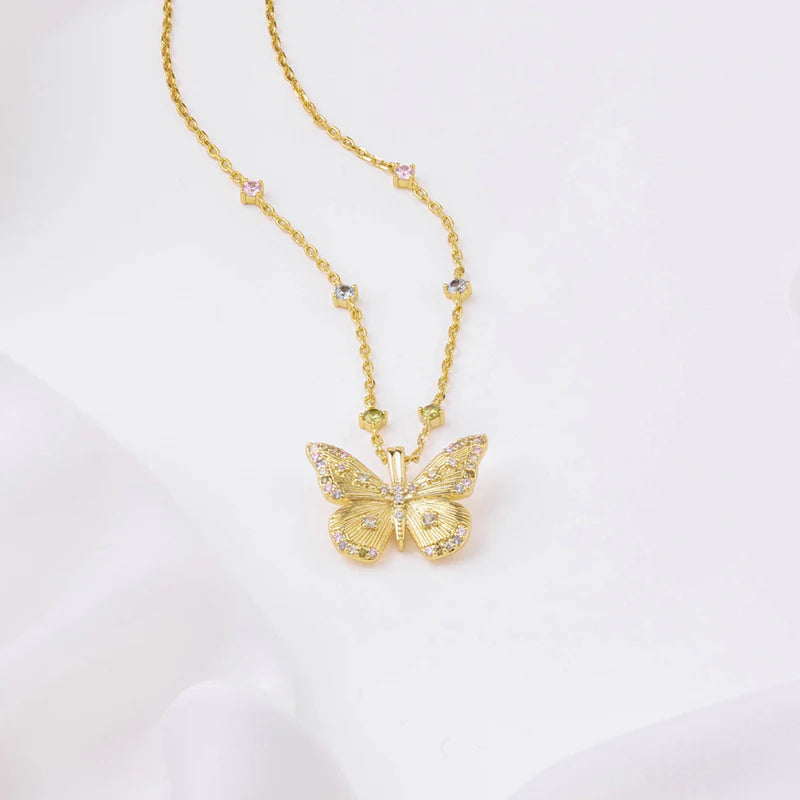 WCO Butterfly Necklace