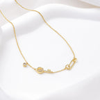 WCO Crescent Key Necklace