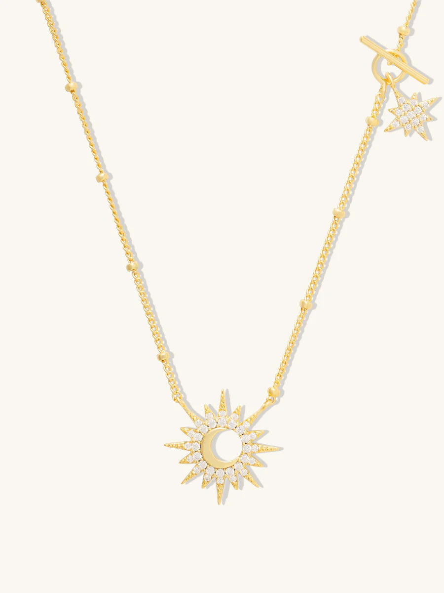 WCO Sunlit Crescent Necklace