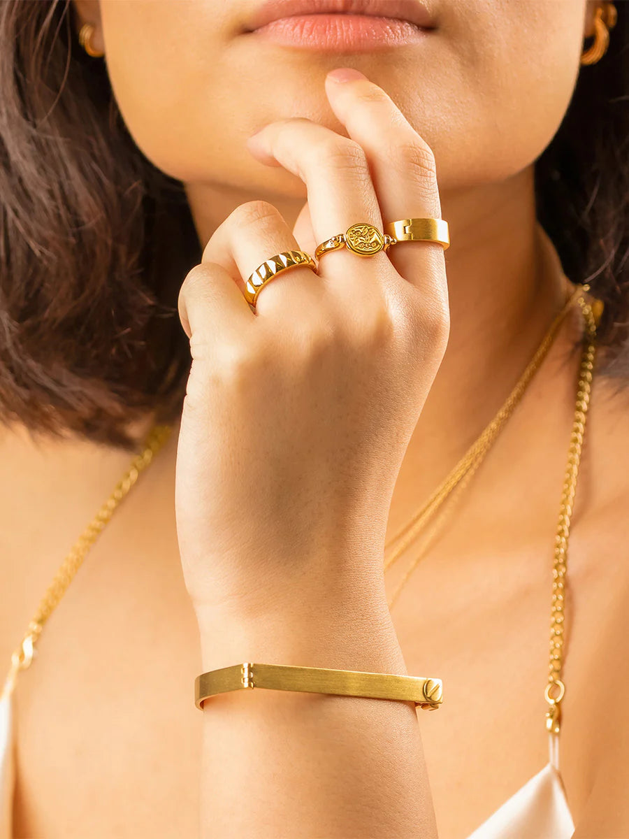WCO 925 Checker Ring