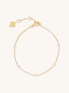 WCO 925 Multi Brilliant Bezel Bracelet