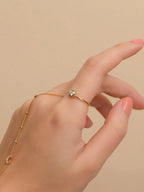WCO 925 Brilliant Bezel Ring