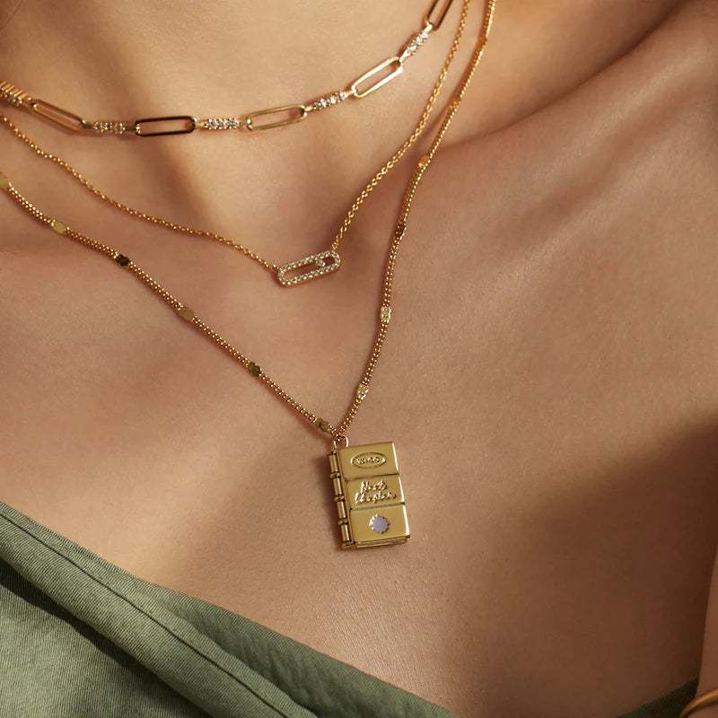 WCO Next Chapter Book Necklace