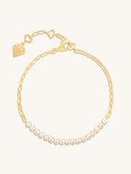 WCO 925 Bezel Tennis Chain Bracelet