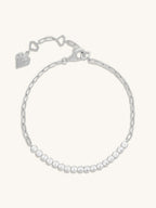 WCO 925 Bezel Tennis Chain Bracelet