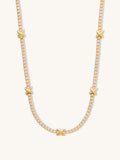 WCO 925 Petite Tennis Necklace